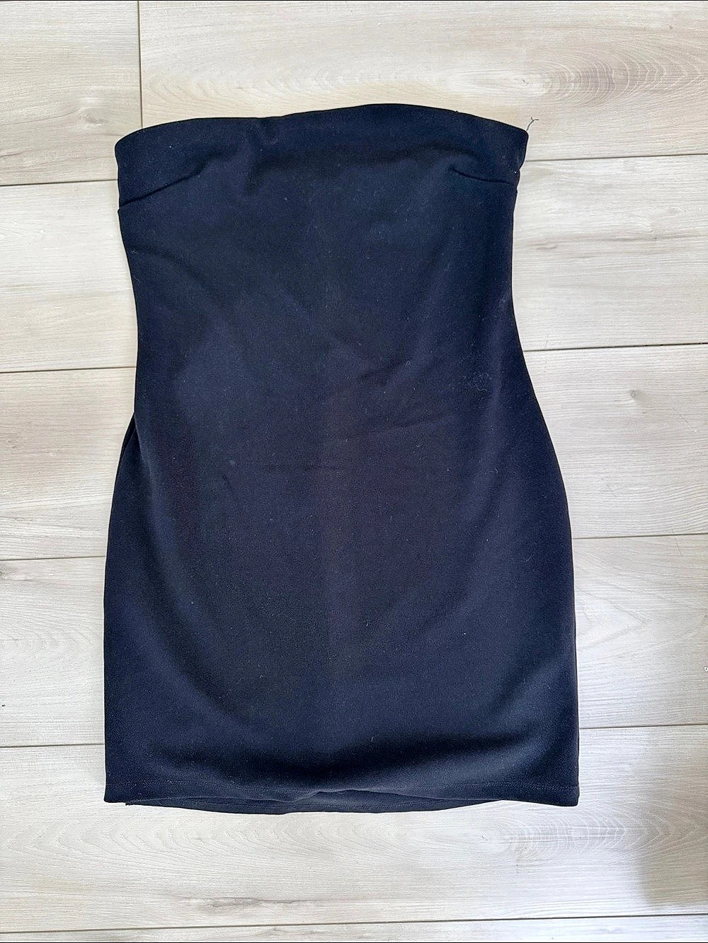 Dynamite Strapless Black Mini Dress Like New